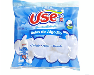 Produto Algodao use-it bola branca 20gr foto 1