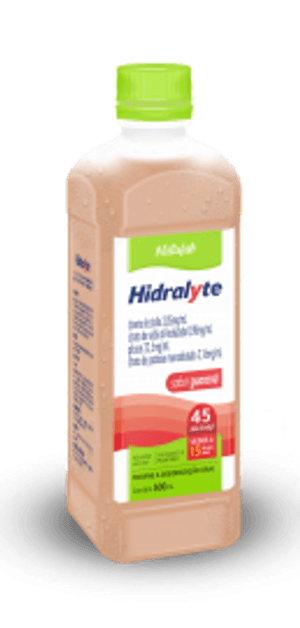 Produto Hidralyte 45 sabor guaraná 500ml natulab foto 1