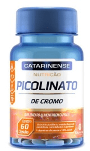 Produto Picolinato de cromo 60 capsulas laboratorio catarinense foto 1