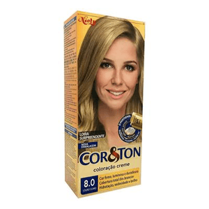 Produto Tintura cor & ton 8.0 louro claro foto 1